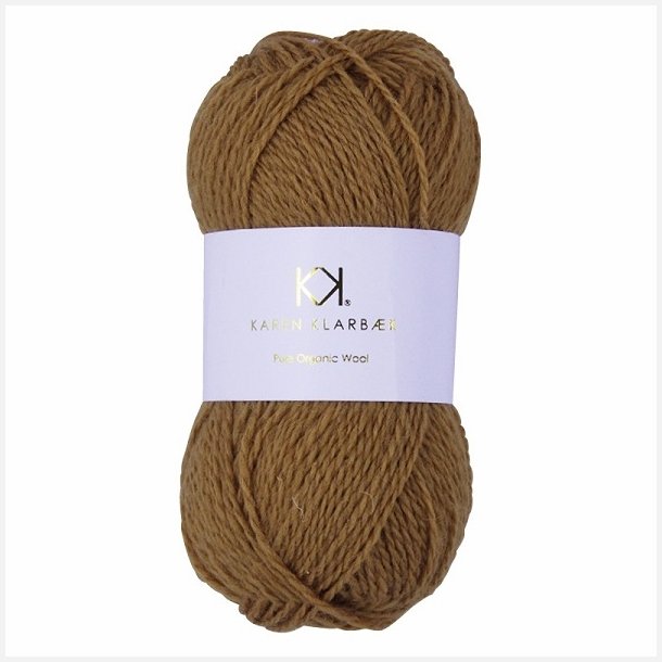 Karen Klarbk Pure Organic Wool - Golden Brown